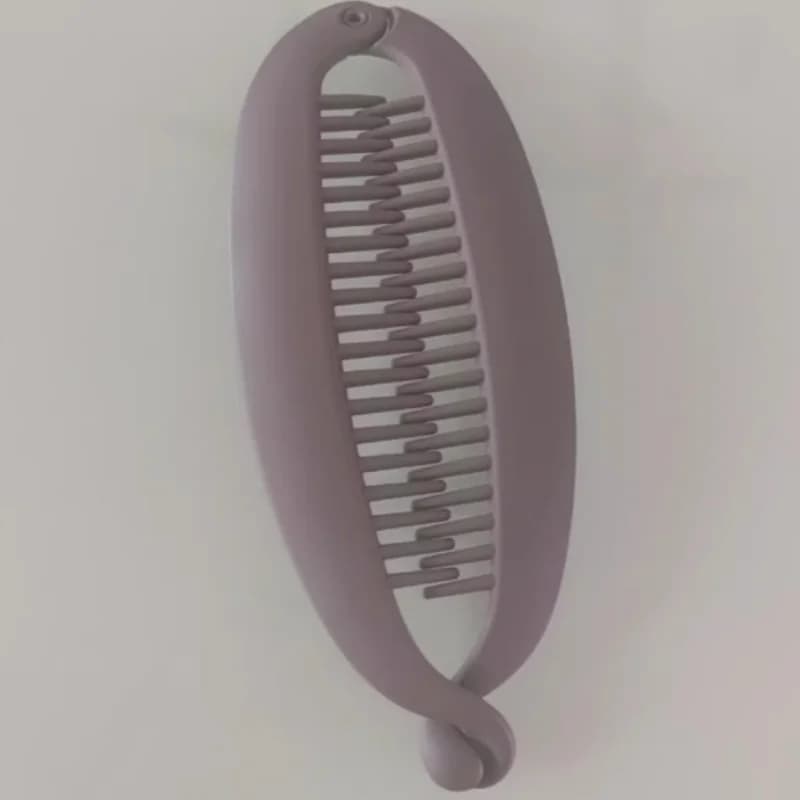 Fermaglio per capelli opaco a banana per donna, fermagli a forma di pesce, accessori per coda di cavallo, fermagli a torsione, mollette, copricapo