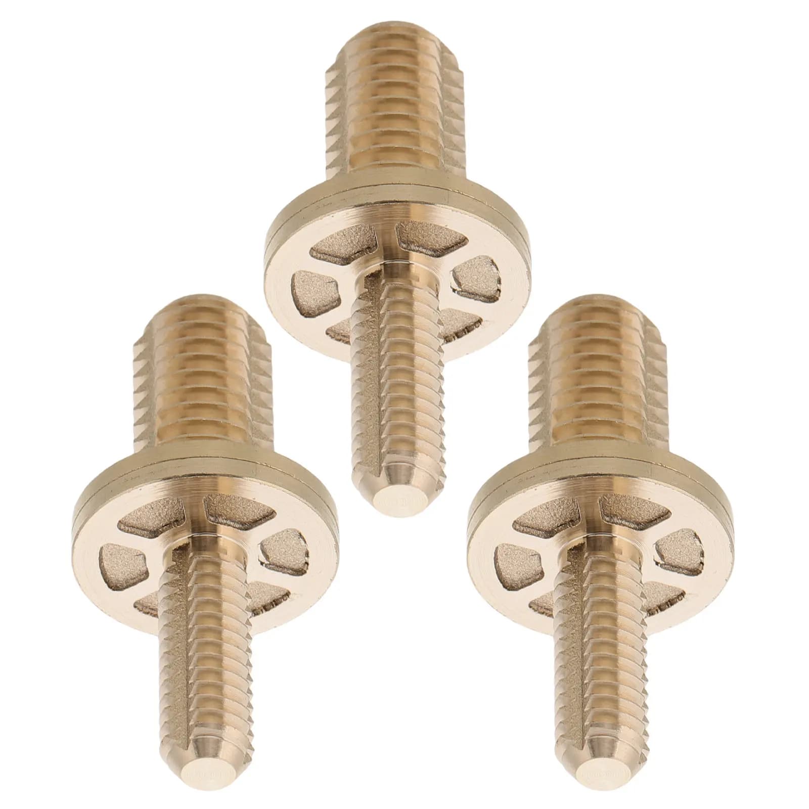 3 Pezzi Viti di Connessione per Stecca da Biliardo in Ottone, Resistenti all'Usura, Ricambi per Giunti di Stecche da Biliardo, Accessori per Estensione Stecca da Biliardo