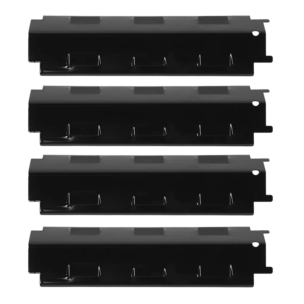 4pcs Grill Heat Tents Stainless Steel Heat Plate Shield Fit for Charbroil Grill Replacement Parts Gas Grill Heat Plate