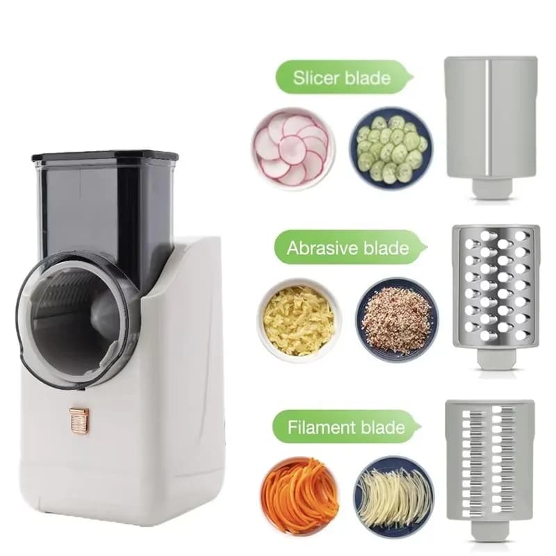 2026Powerful 750W Motor Food Processor 1.8L Blender Jar with Electric Household Plastic Cup for Grinding Chopping Mixing & Shred