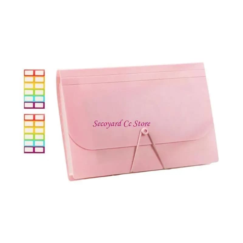 N3UC Porta ricevute espandibile a 13 tasche 6,89x4,65 pollici per file a fisarmonica