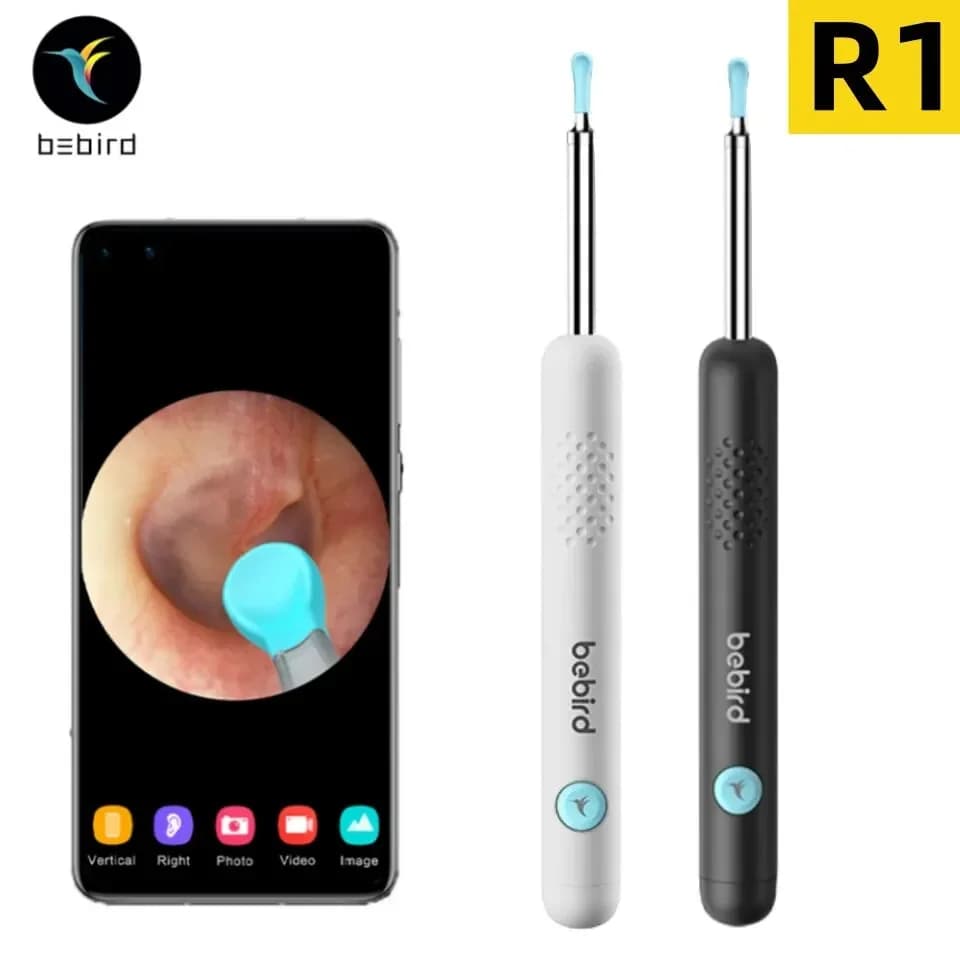 Nuovo Bebird R1 Ear Cleaner Minifit Orecchini Strumento di rimozione della cera 3M Precisione Camera Earpick Otoscopio Endoscopio Assistenza sanitaria personale