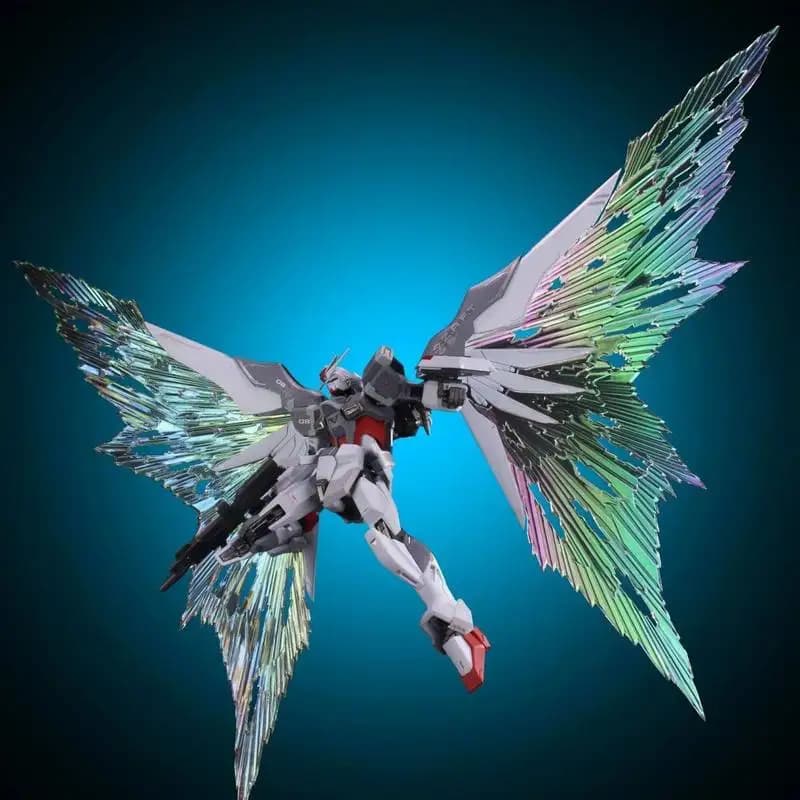 Modellini da Assemblare Angry Shinn Asuka Destiny Impulse R, Elsa Blanche MR 1/144 Zgmf-X56s, Action Figure con Scheletro in Lega