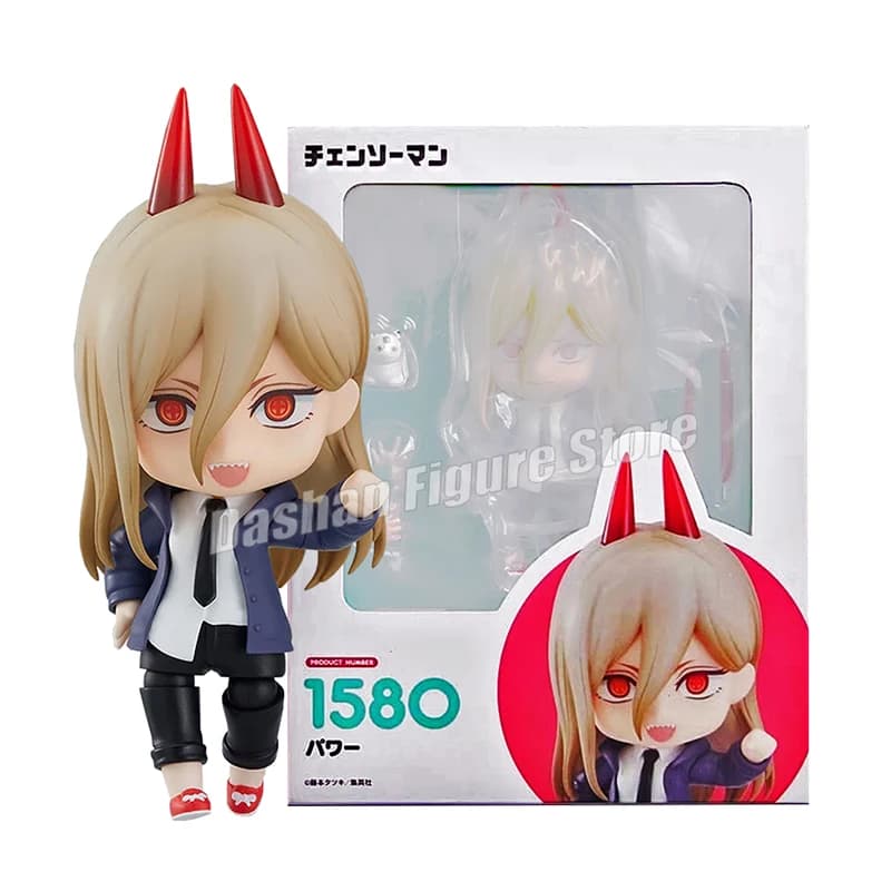 10 cm Chainsaw Man Power Action figure Modello Giocattoli Figurina mobile carina # 1560 1580 Regali per bambole da collezione Anime The Blood Demon
