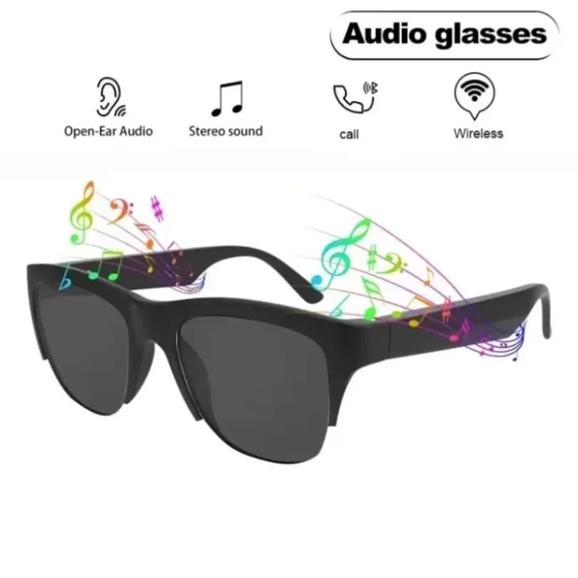 Bluetooth Sunglasses Wireless Audio UV Protection HiFi Sound Smart Glasses for Driving Cycling Outdoor Sports Wear