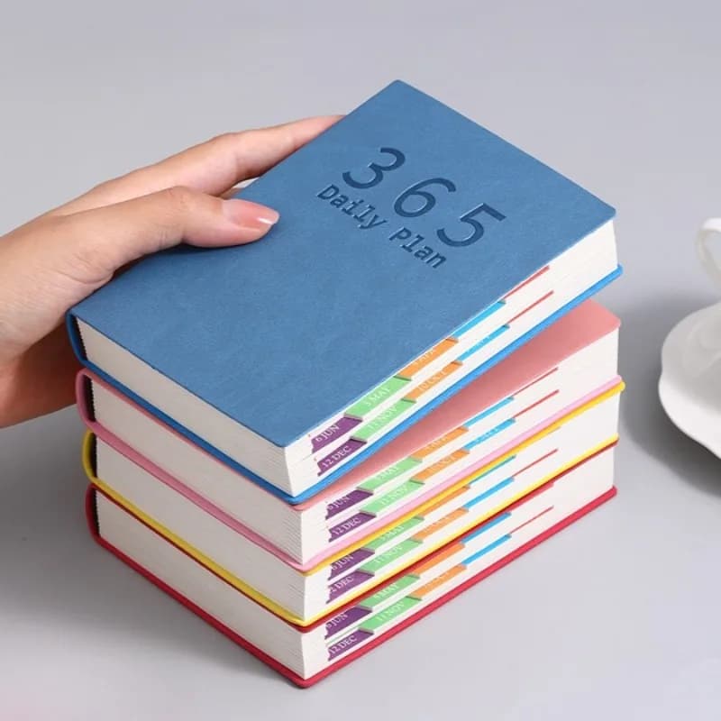 1 pz 2026 A6 Agenda giornaliera Planner Efficienza del lavoro Gestione del tempo Notebook Piano giornaliero Organizzatore per la disposizione quotidiana e del lavoro