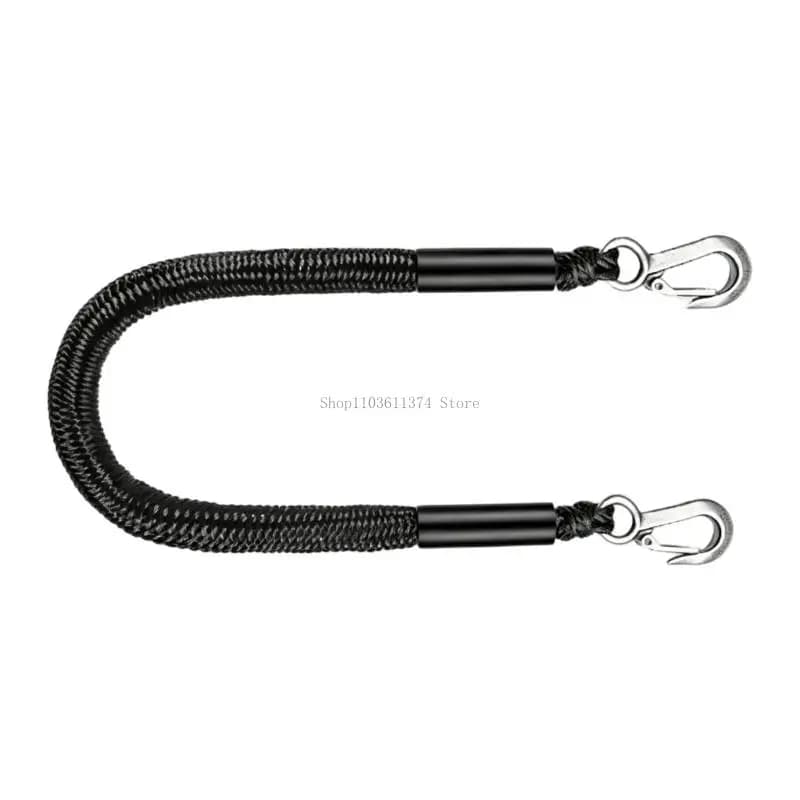 Adjustable Elastic Lashing Rope Shock Absorption Marine Rope Easy to Install