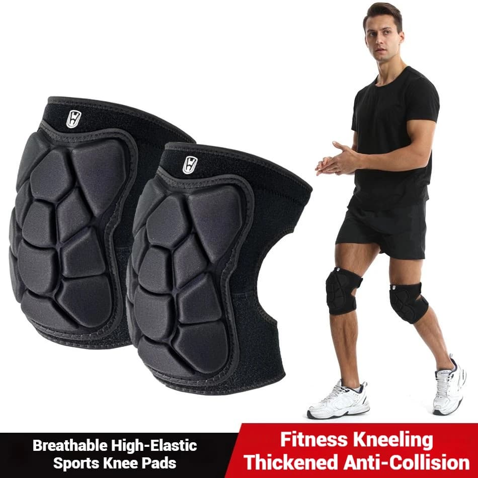 WOSWEIR-Ginocchiere sport tactics for adults for ski training Knee protection pads for thickened anti-collision roller skating