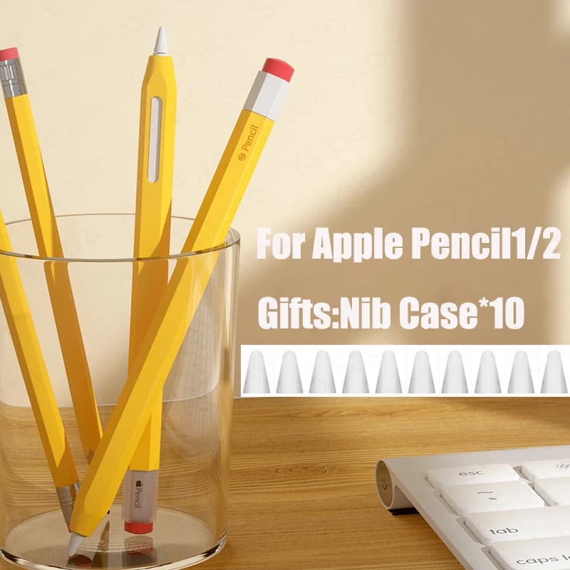 Astuccio in silicone per Apple Pencil 2nd 1st Tablet Touch Stylus Pouch Custodia protettiva portatile