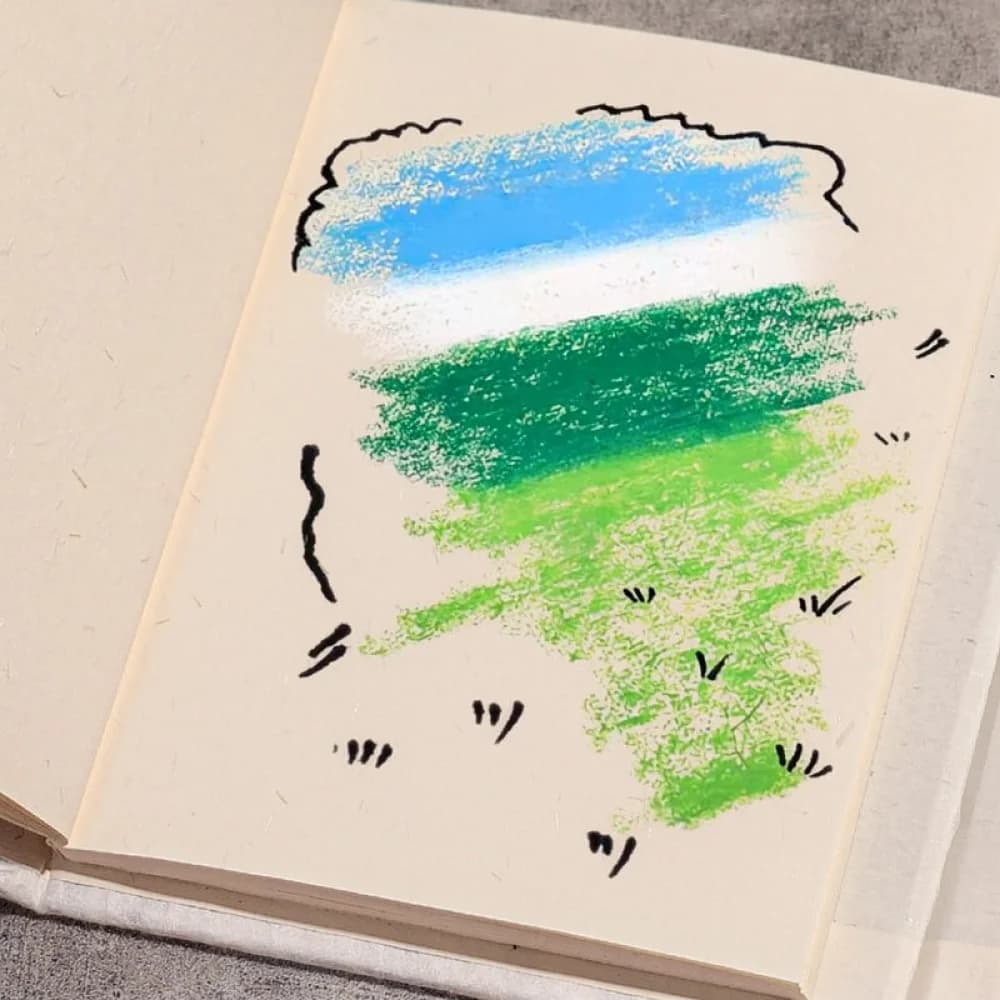 Handmade Paper Notepad Retro Aesthetic Journal Scrapbook Material Set Thickened Blank Sketchbook For Art Supplies