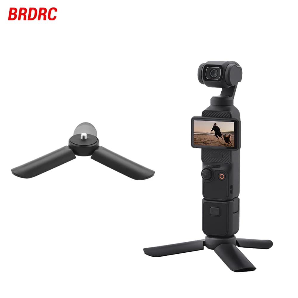 Mini Treppiede da Tavolo per DJI Pocket 3, Supporto per Stabilizzatore Portatile e Telefono, Base per Insta360 ONE X2/X3