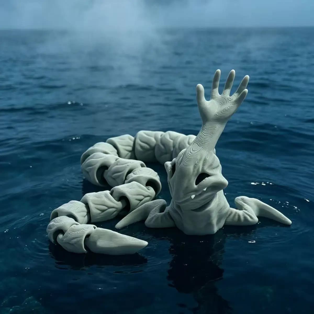 Nuova Figura d'Azione 3D Stampata del Grande Mostro Marino di Subnautica 2026, Figurina del Mostro Marino El Gran Maja Ornamento