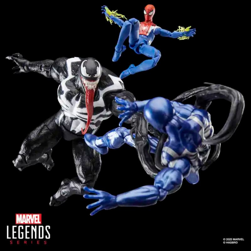 Action Figure Marvel Legends Series Venom Grande, Spider-Man 2 Gamerverse, Nuovo in Stock, Articolato, Regalo di Compleanno per i Fan Marvel