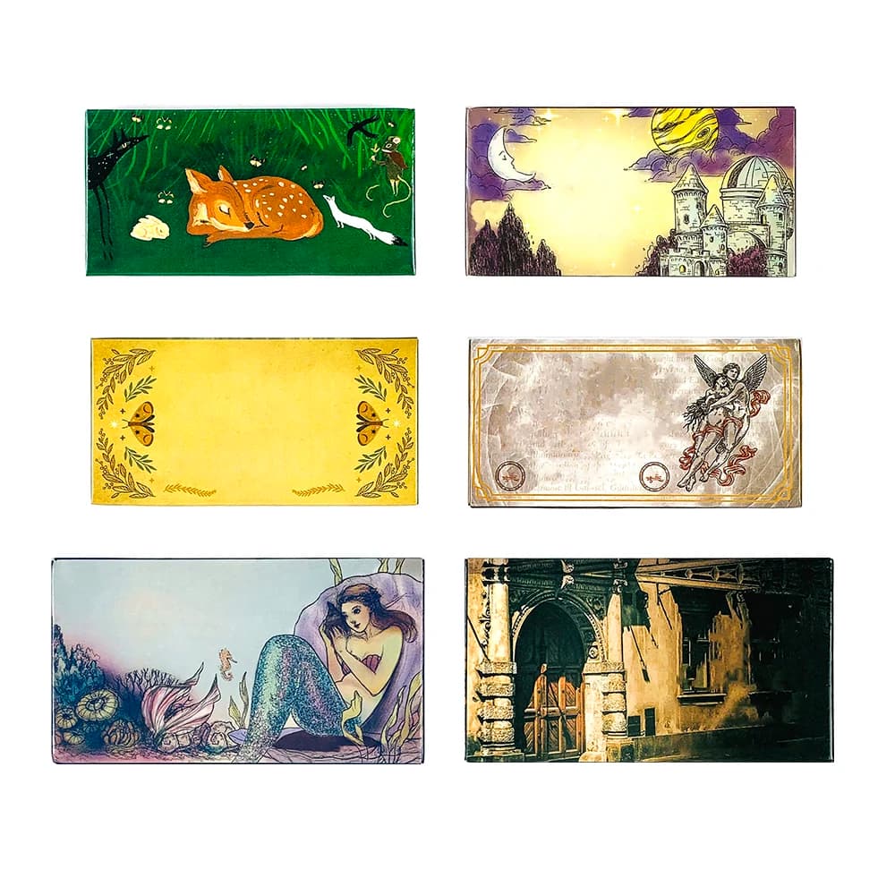 Mini Oracle Cards Giochi di carte per riunioni di famiglia Visioni inglesi Divinazione Borad Giochi, Giochi di Halloween e Natale