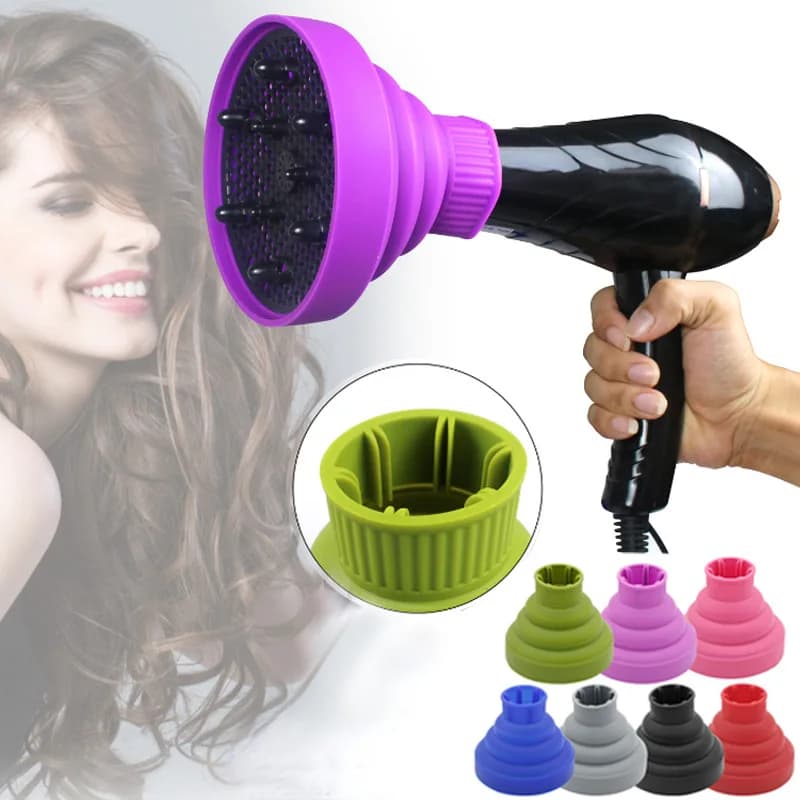 Universal Silicone Diffuser for 4-4.8 cm Hair Dryer