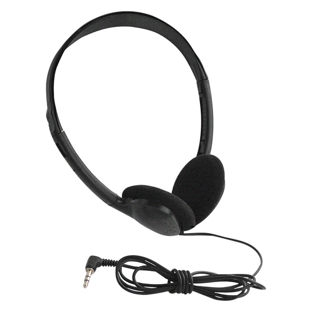 1 pz universale da 3,5 mm cuffie per computer cablate senza microfono cuffie da gioco con cancellazione del rumore sport MP3 auricolare stereo cablato