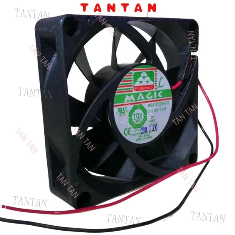 12V 0.63A 7020 PER MGA7012ZB-O20 alimentatore a due fili ventola DC NNN