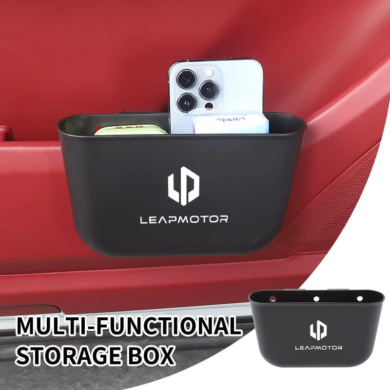 Car Door Handle Storage Box Universal Armrest Slot Case Auto Accessories For Leapmotor Leap Motor C01 C11 T03 S01 C11 Reev 2021
