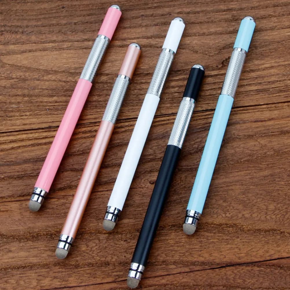 Metal Stylus Pen for Tablet Phone Capacitive Screen Drawing Writing Gaming Email Marking Documents Natural