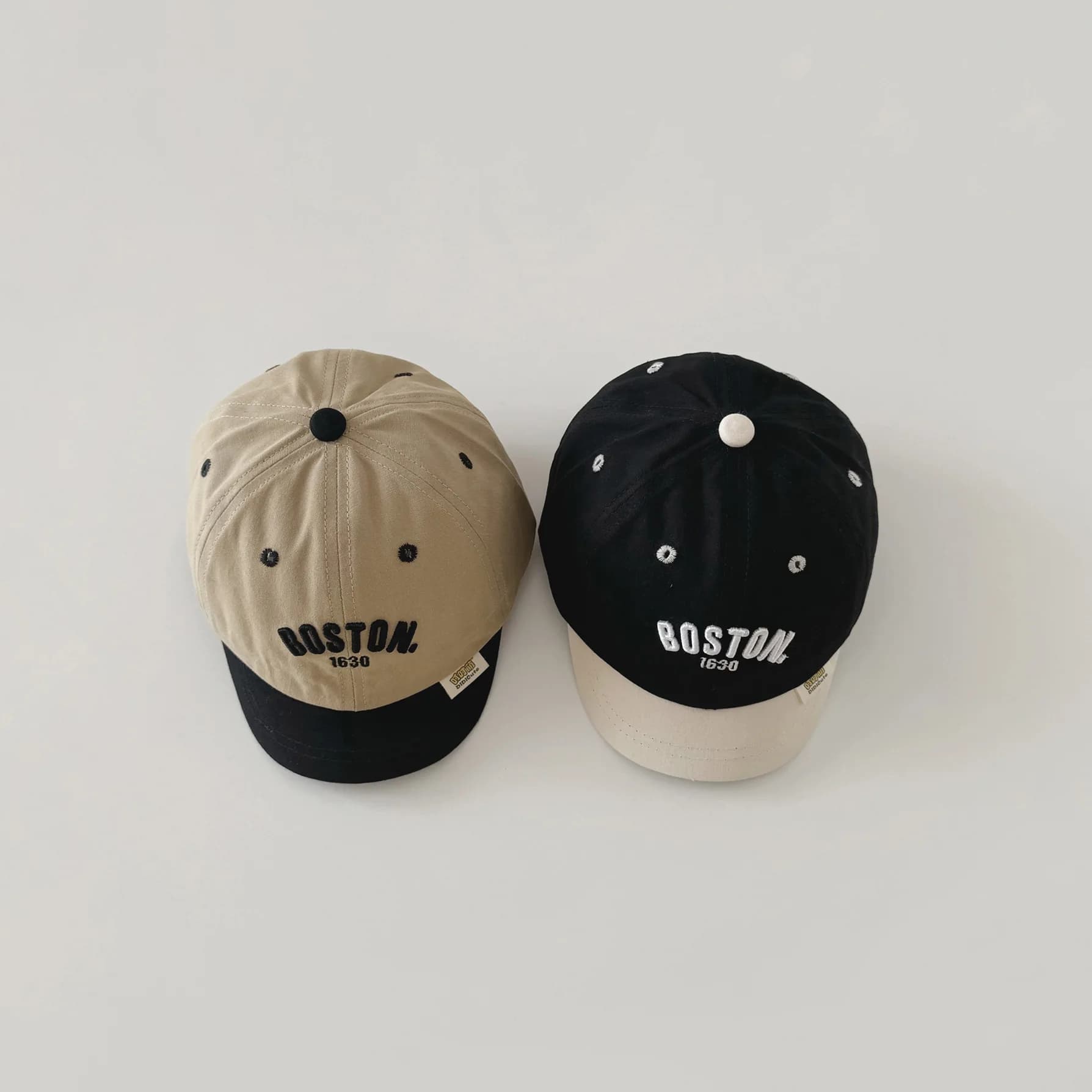 Summer Boy Girl kids embroidery letter Baseball caps for outdoor sun protection for kids cap with cotton visor for kids hat Casual for kids