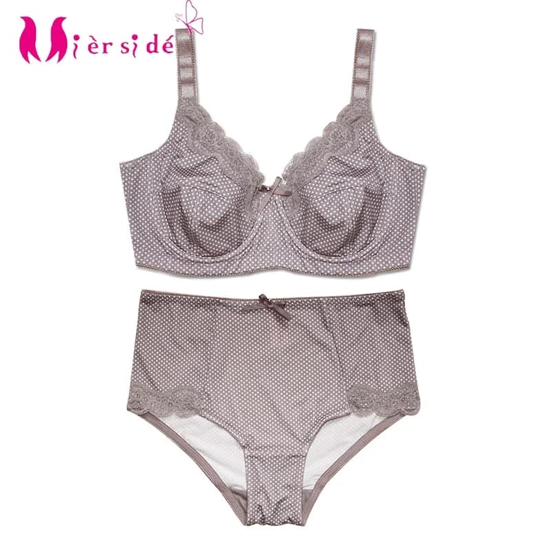 Mierside D0295 Set reggiseno taglie forti moda calda senza imbottitura lingerie per donna sexy 34/36/38/40/42/44/46 CD-DD-DDD(E)-FG