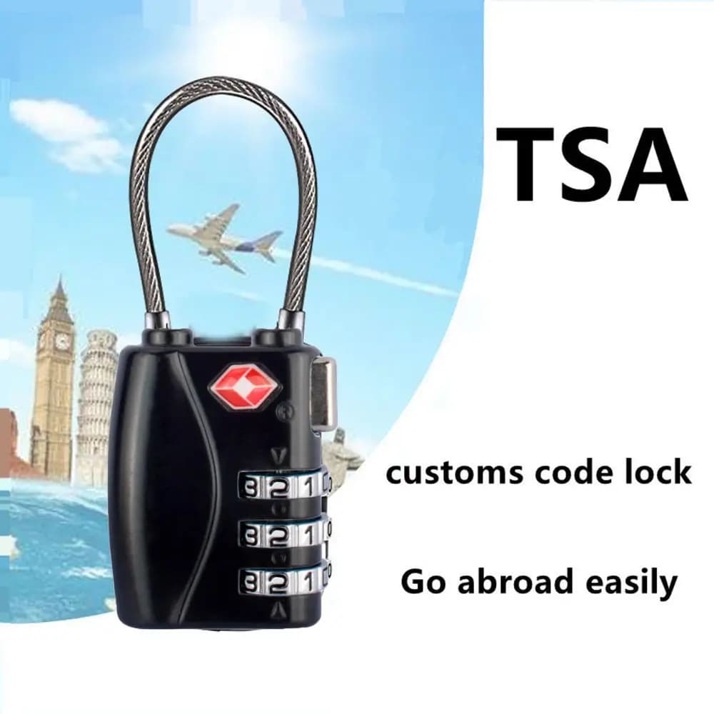 Serrature TSA lucchetto a combinazione intelligente per valigia da viaggio lucchetto con codice antifurto lucchetto con Password doganale