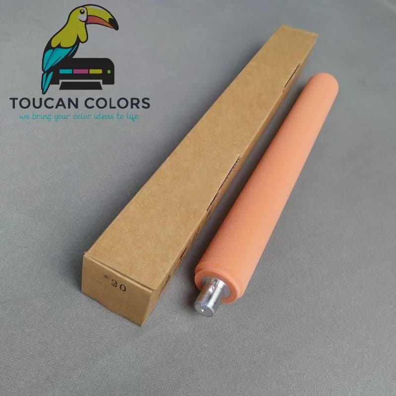 Rullo Schiumogeno Superiore del Fusore ToucanPrinter C754 C654 per Konica Minolta BIZHUB C554 C654E C754E BH 558E 658E C554E - Ricambi per Fotocopiatrici