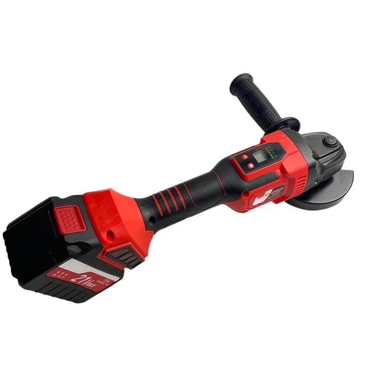 Smerigliatrice angolare a batteria industriale professionale fai-da-te 21V Batteria da 7,5 Ah 8500 giri/min Trigger motore brushless Caricatore rapido per superficie