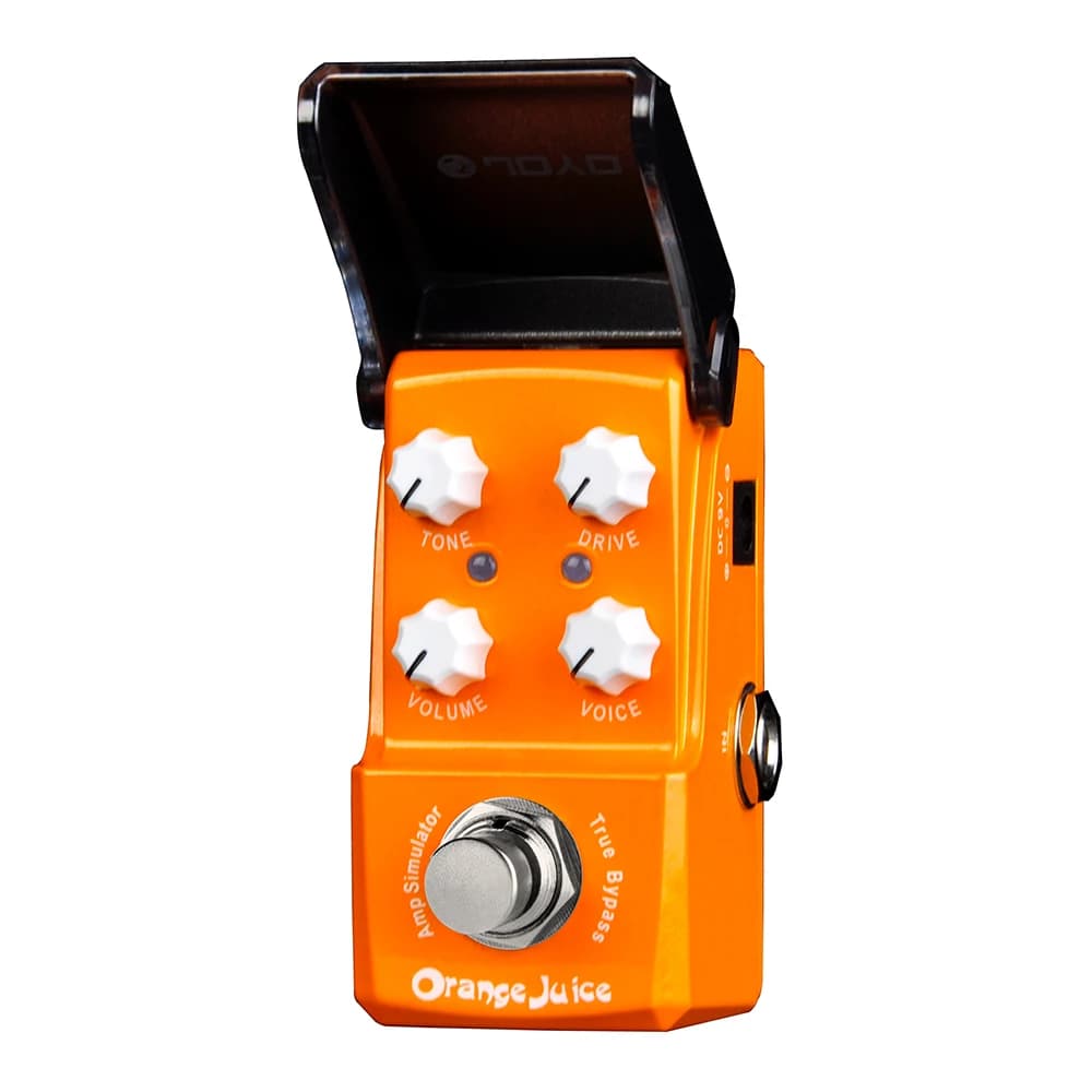 JOYO JF-310 ORANGE JUICE Amplificatore per chitarra Pedale di simulazione Punk/Old Rock/British Stile Pop Overdrive Pedale effetto per chitarra