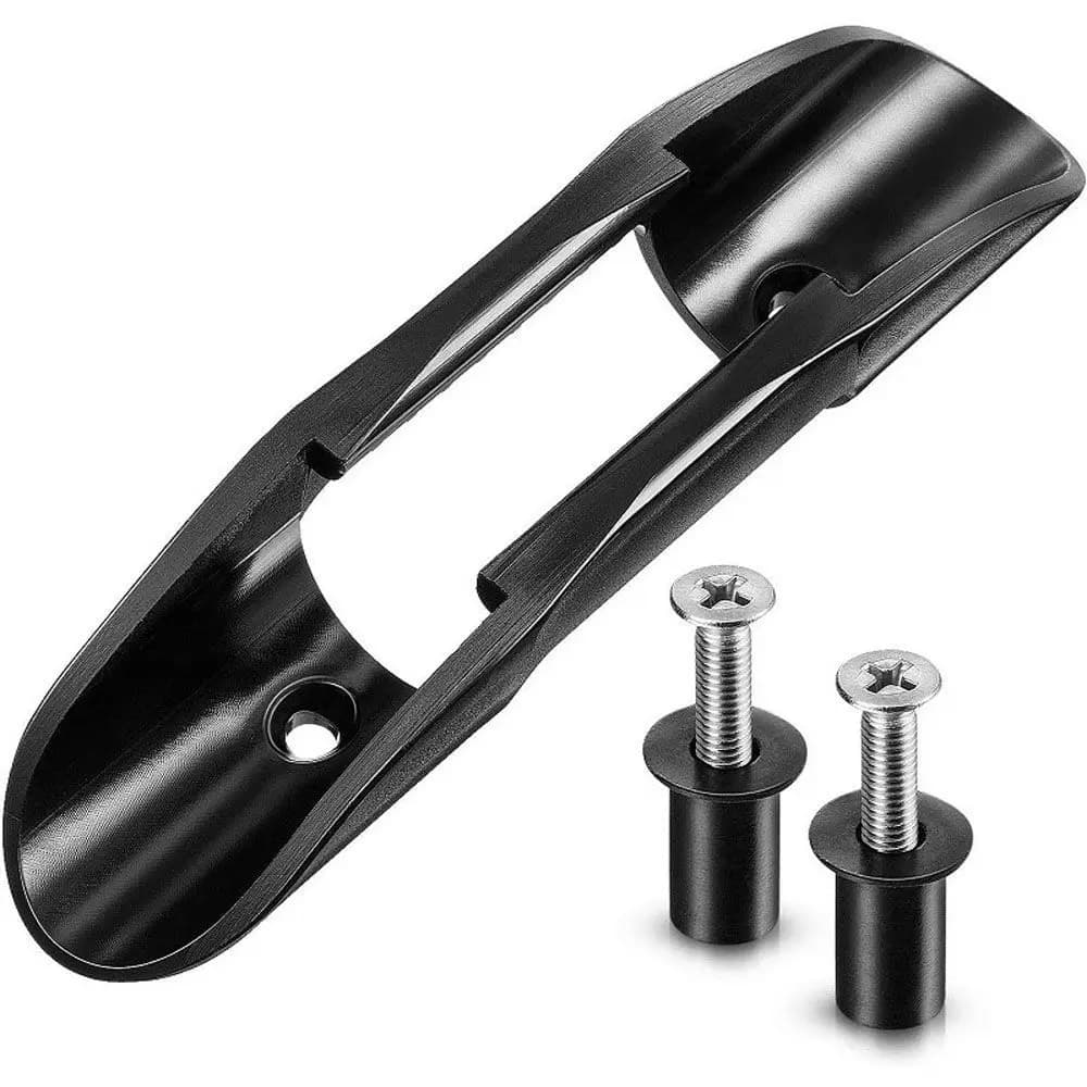 Clip per Pagaia in Plastica con Viti per Canoa, Kayak e Accessori da Pesca