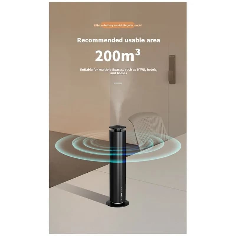 AT28-Commercial Aroma Diffuser, Wall-Mounted Scent Machine With Remote Control For Hotels, KTV, Shops