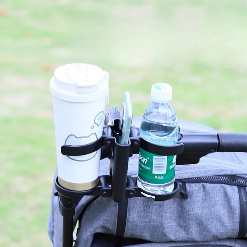 Portabicchieri Universale per Passeggino Tre-in-uno, Portabottiglie per Acqua e Bevande, Accessori per Passeggino