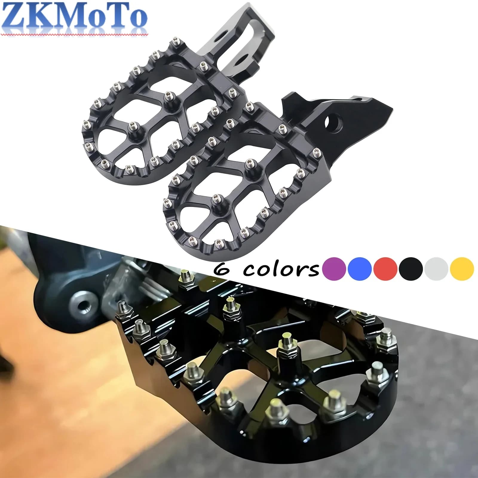 Moto Elettrica Poggiapiedi Pedane Pedane Poggia Pedali Per Sur-Ron Surron Ultrabee Ultra Bee Motocross Parti Universali