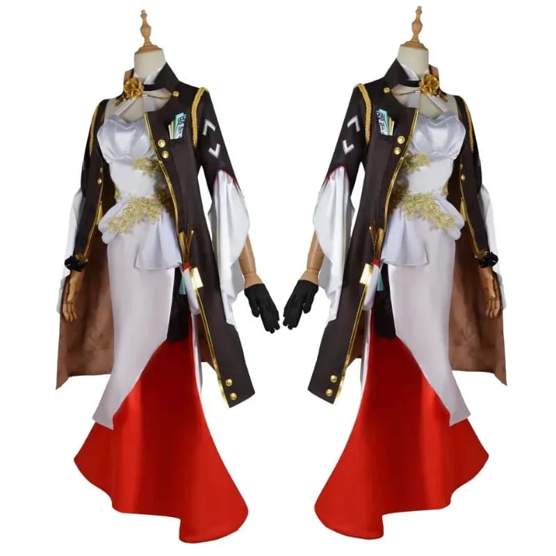 CyHimeko Honkai Star Rail Costume Cosplay Abito sexy Abito da sera da donna Set Costume cosplay per spettacoli di carnevale di Halloween
