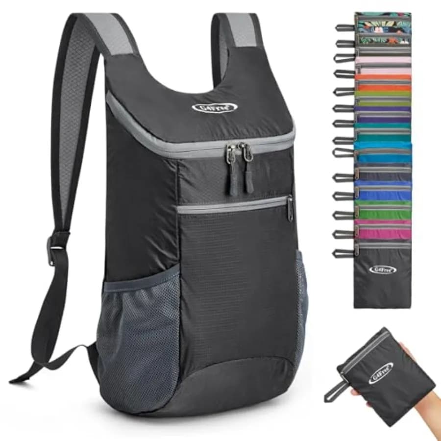 Lightweight Packable Hiking Backpack for Men Women Hiking Daypacks Foldable Shoulder Pack Casual Outdoor Bag