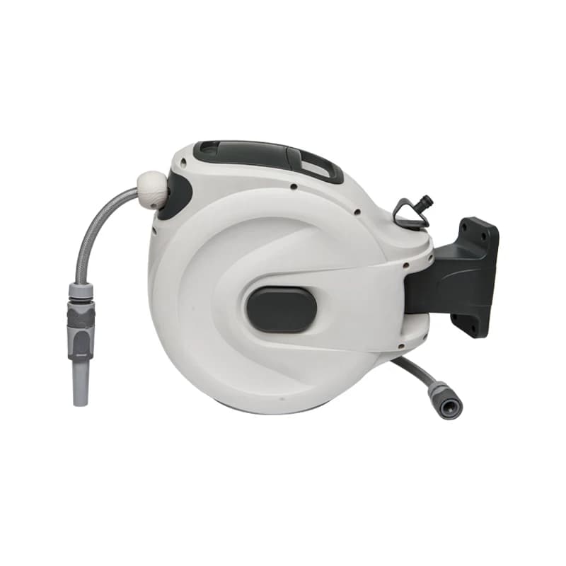 Avvolgitubo da giardino retrattile a parete con ugello per tubo flessibile a 8 modelli 20M