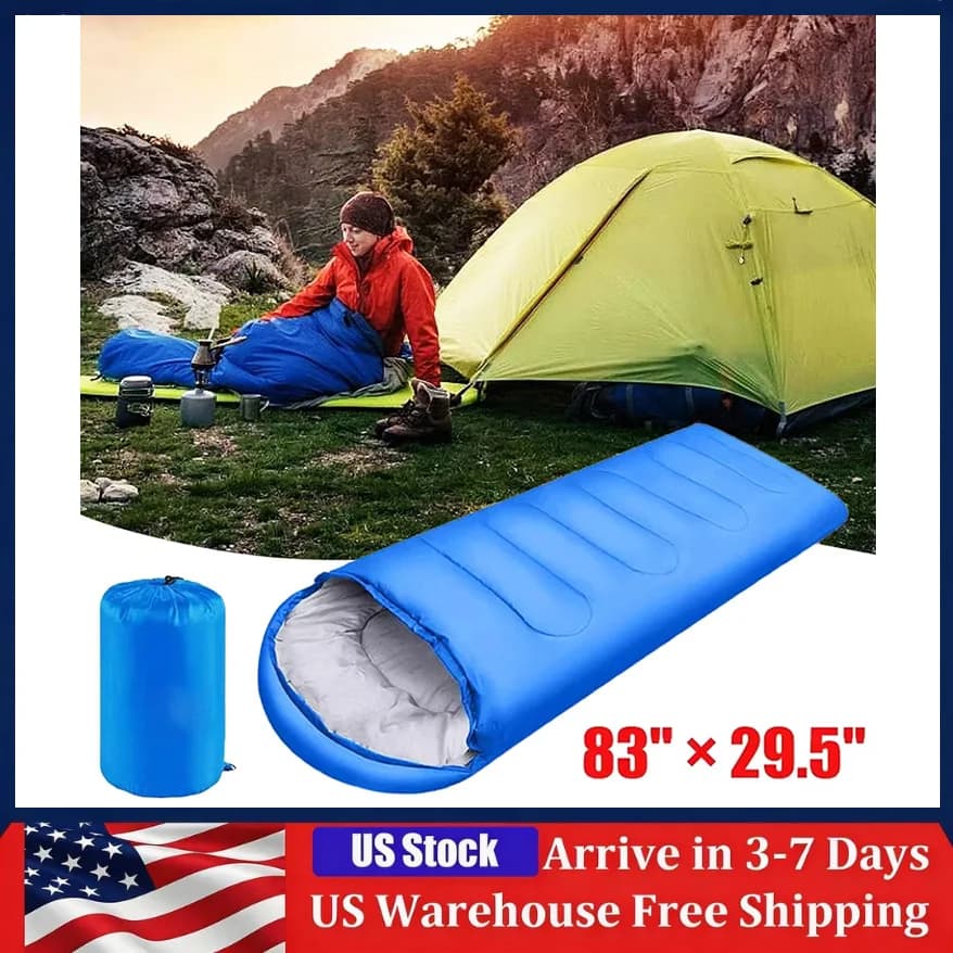 1/2 Bags for Camping Pelo d'Emergenza, in Busta, for Exterior, Thermal, Waterproof, Travel equipment, Cover for Rest, Pelo bags with hood