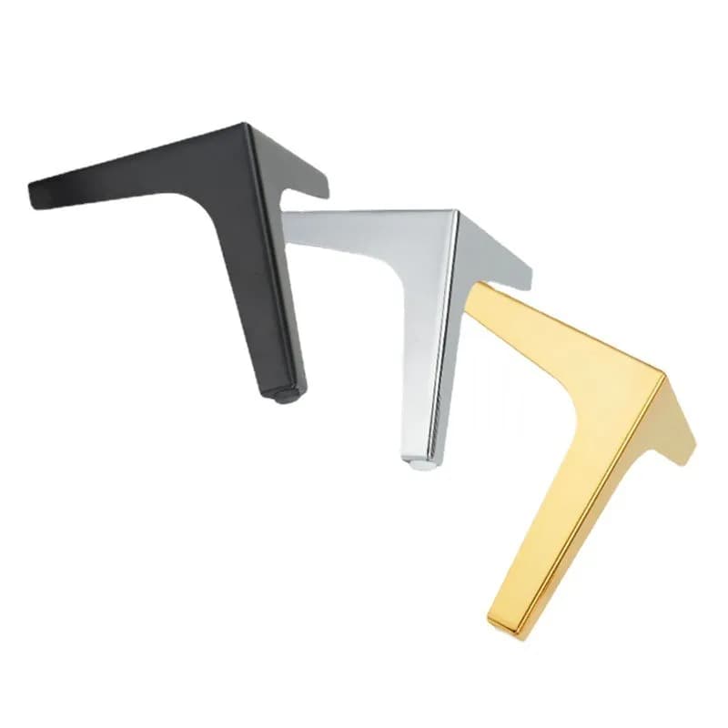 Gambe decorative in metallo per mobili, piedini moderni per divani, gambe in ferro per mobili, ricambi per mobili
