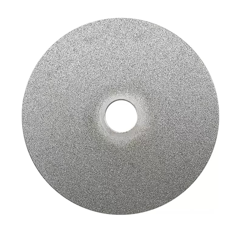 4 "100mm 80-2000 Girt mola piana rivestita di diamante disco abrasivo per lucidatura lapidaria mola per ceramica di roccia di vetro con pietre preziose