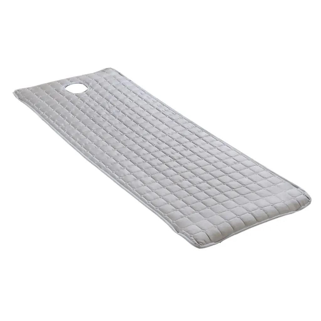 Materasso Antiscivolo per Lettino da Massaggio SPA, Lenzuolo Spesso con Elastici e Foro per il Viso, per Trattamenti Corpo Intero in Centri Estetici e Hotel