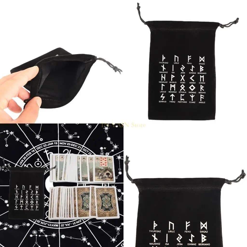Sacchetto tarocchi M5tc bowtring bowwelry sacchetto da datto tarocchi tarocchi tanici stoccaggio regalo
