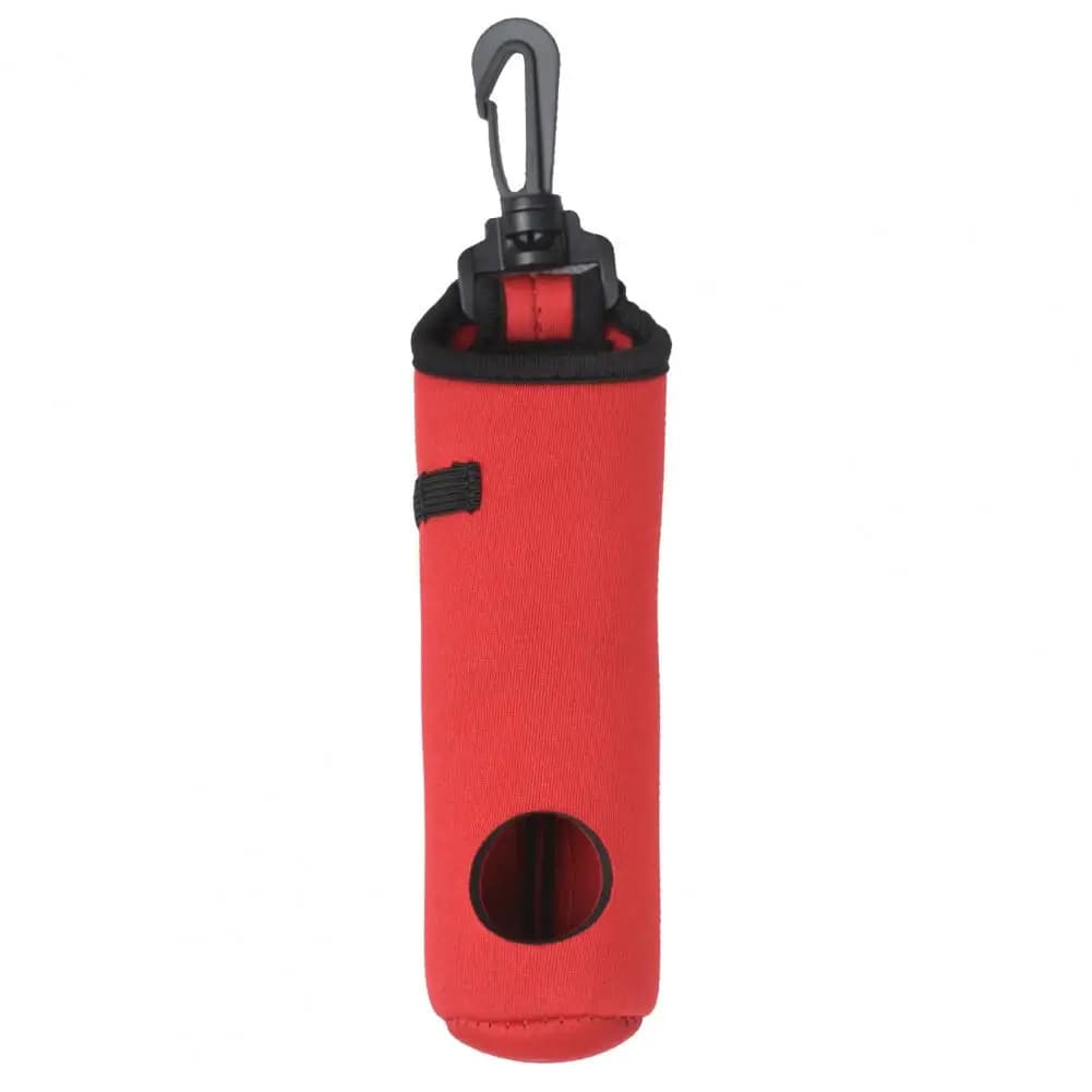 Golf Ball Holder with Carabiner Golf Ball Carry Bag with Clip Golf Ball Organizer Holder for 3 Balls 3 Tees Portable for Bag