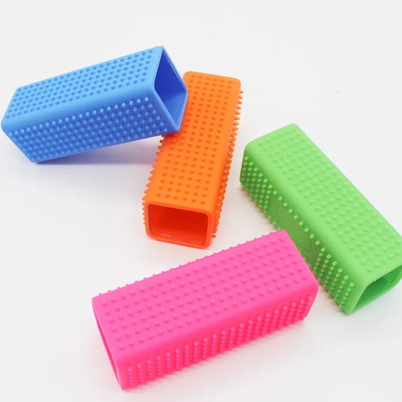 1PC Silicone Gomma Cava Pet Cane Gatto Rimozione Dei Capelli Auto Mobili Tappeto Vestire Divano Cleaner Spazzola Gatto Massaggio Spazzola Per Capelli Puliti