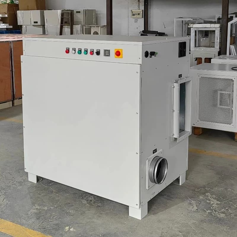 Deumidificatore Commerciale a Desiccante da 19kg/h, Alta Capacità di Deumidificazione Industriale