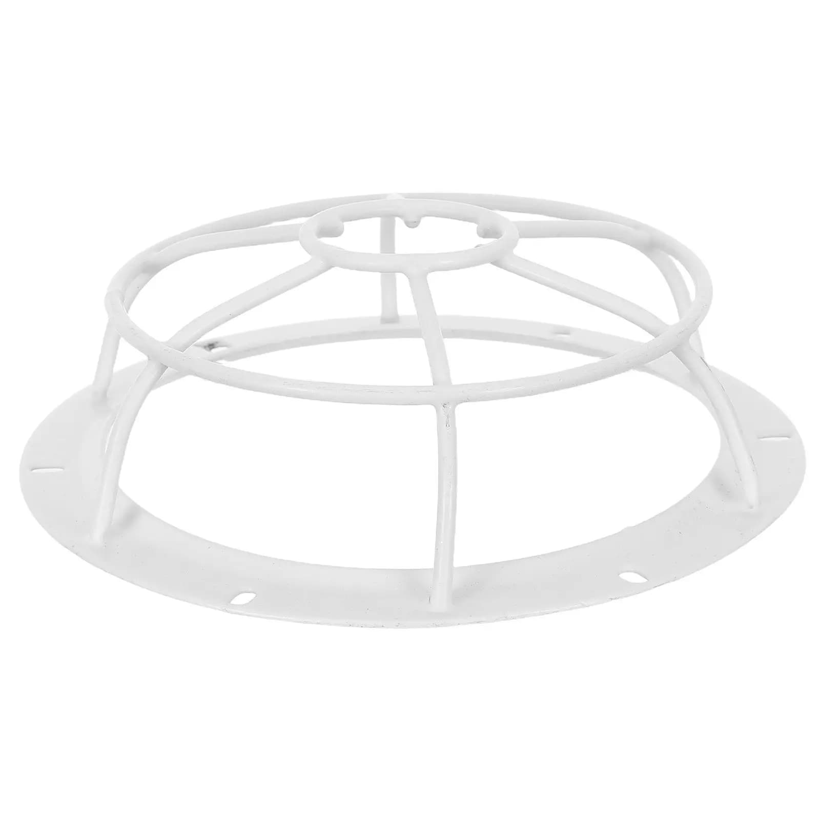 Smoke Sensor Protection Cover Round Heavy Duty Iron Mesh Anti-Theft Safety Cover for Ceiling Mount Smoke Detectors Commercial