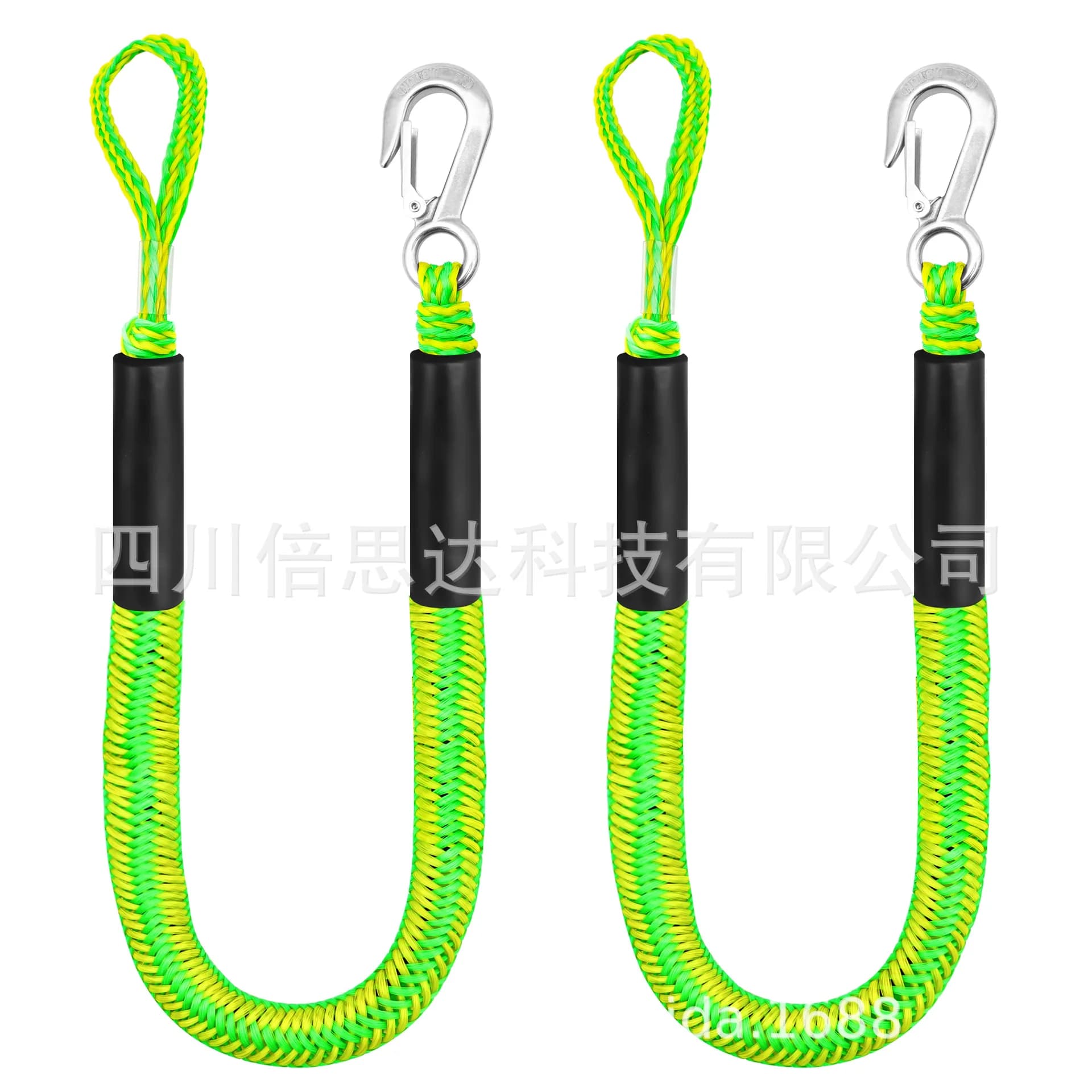 Linea dock da 4 piedi aggiornata con nuovo gancio Corda elastica marina per barche e canottiere gonfiabili Corda elastica per barche