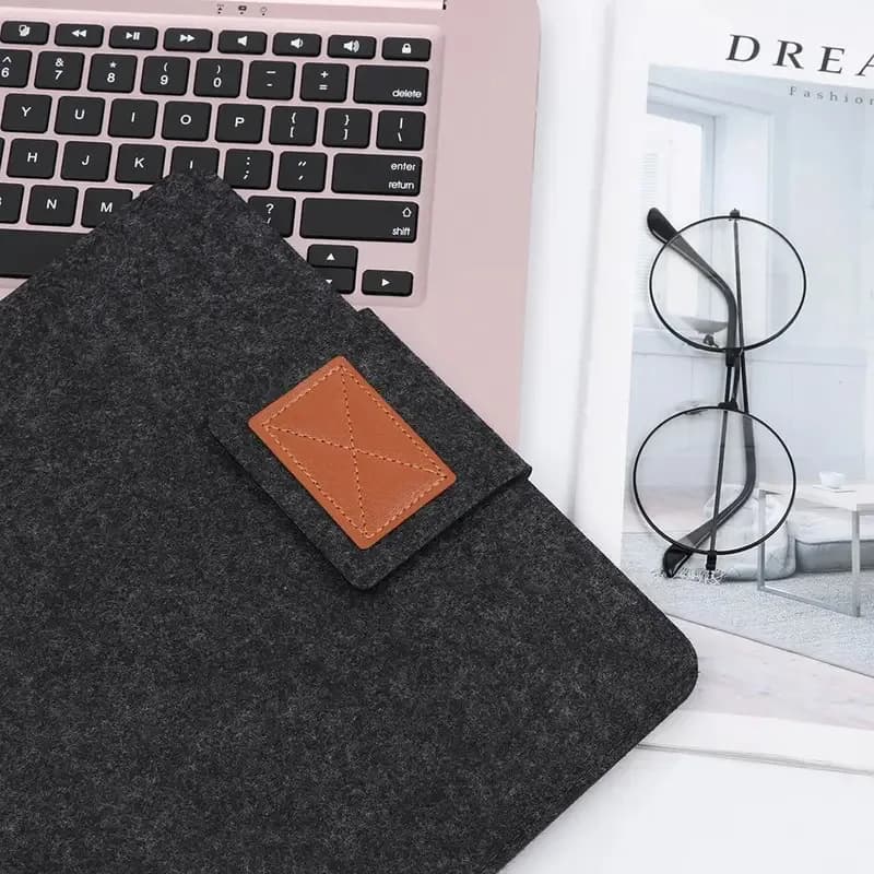 Borsa protettiva in feltro antigraffio, borsa per laptop, custodia protettiva per tablet, custodia leggera per iPad Pro Kindle Macbook da 13 15 pollici