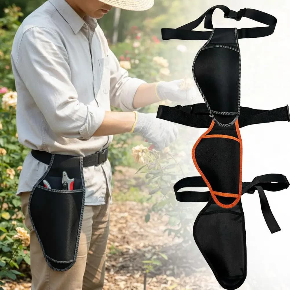 Tool Holder Bag, Tool Holder Belt, Garden Holder Waist, Garden Tools Door Belt, Garden Scissors Basin, Potting Electric Shears