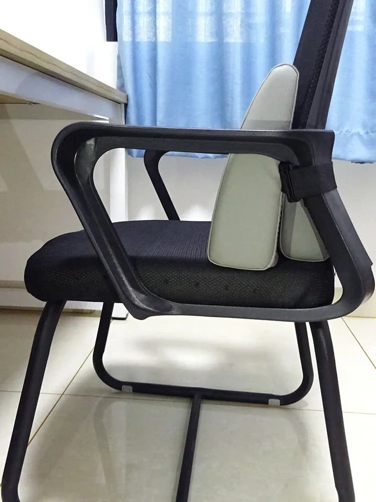 Cuscino lombare moderno per sedia da ufficio, cuscino per coccige per adulti, per sedia da lavoro e gaming