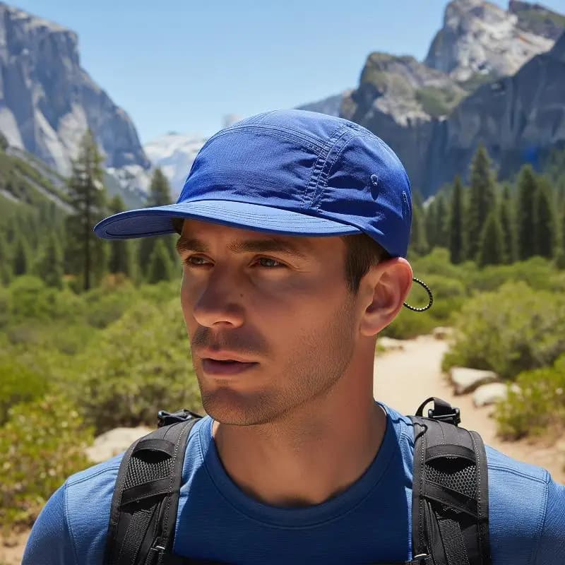 40G Ultralight Quick Dry Foldable 5 Panel Cap Outdoor Running Sports Sun Baseball Hat